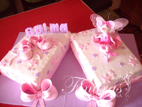 Tortas Cusco Torta de Angelina Ballerina para Salma