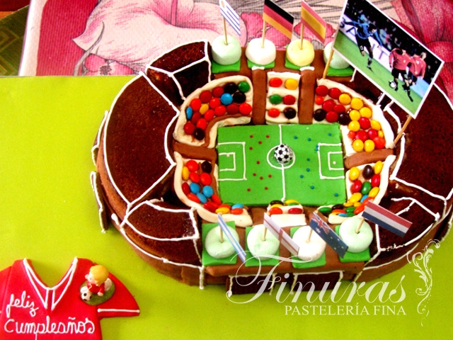Tortas Cusco Torta de Estadio de Fútbol para Zhico